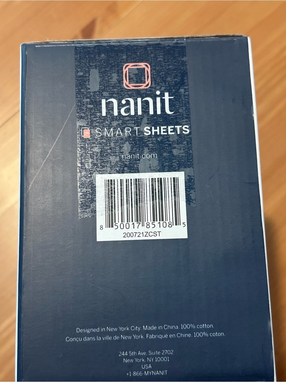 Nanit Smart Sheets 2-Pack White & Gray Koala Pattern Crib Sheets - Picture 8 of 8